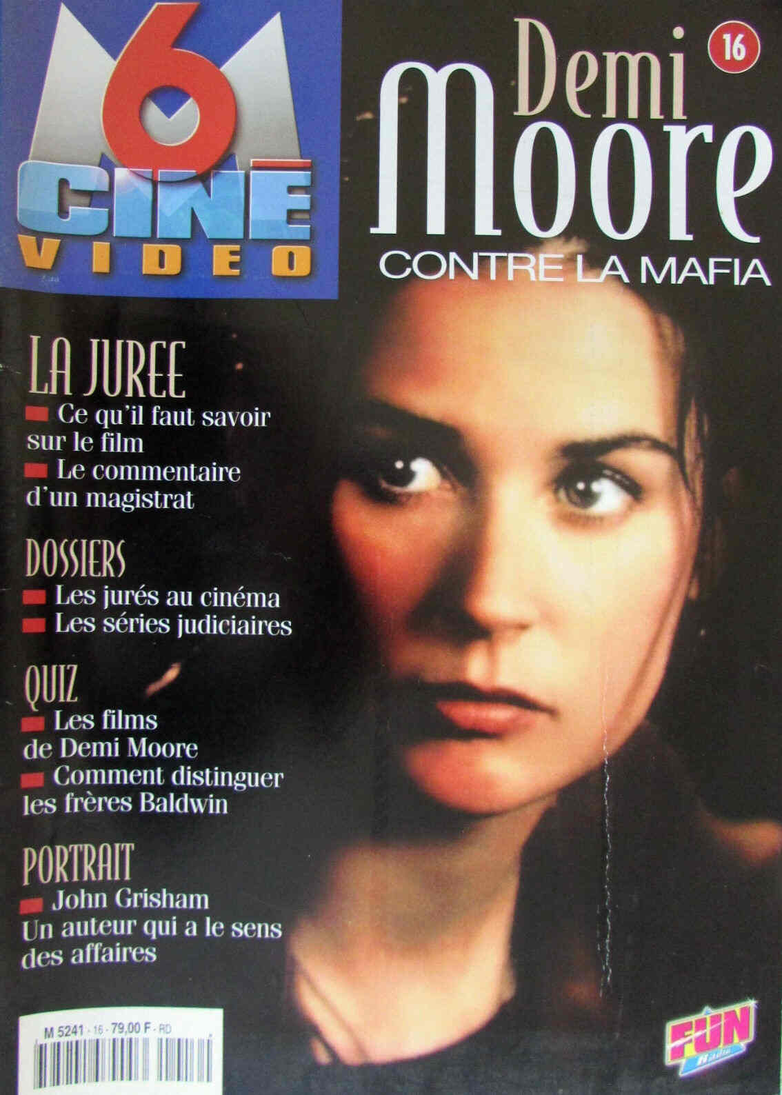 M6 CINE VIDEO magazine cover Issue 16  1998