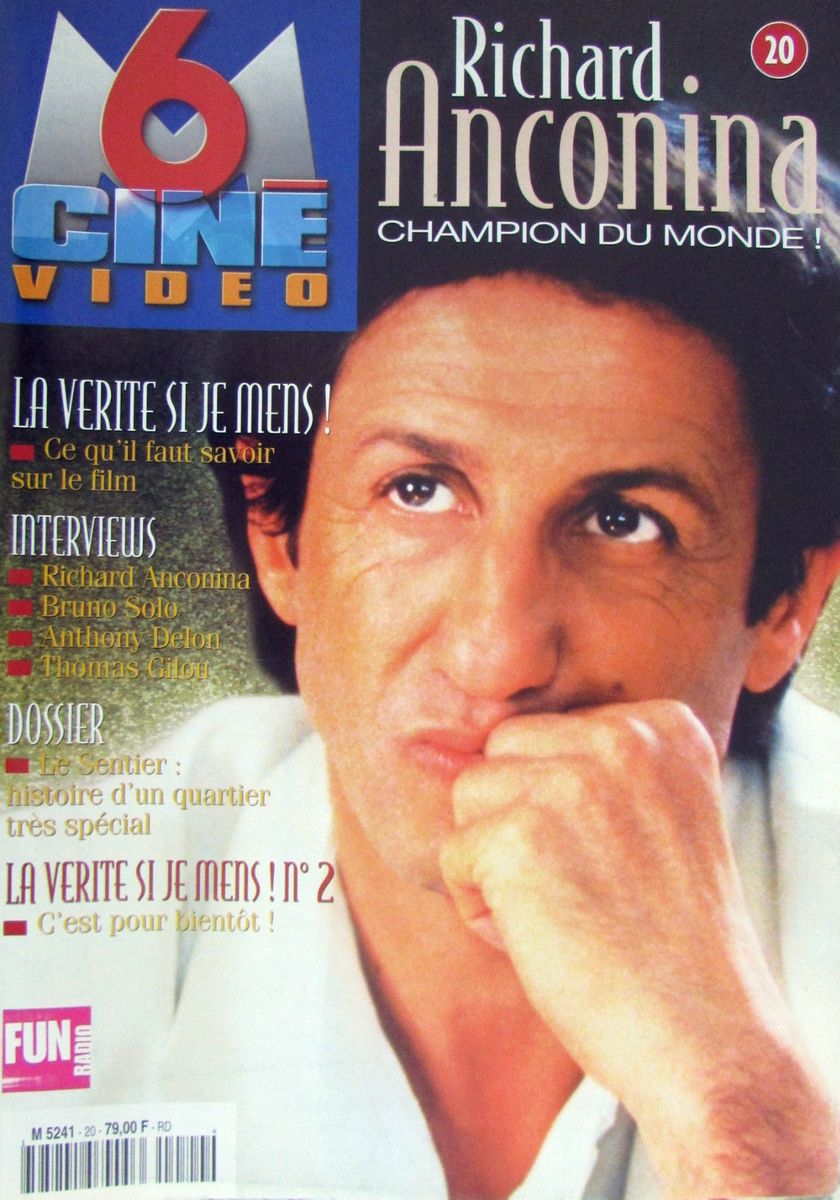 M6 CINE VIDEO magazine cover Issue 20 December 1998