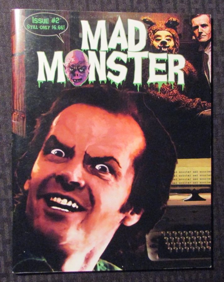 MAD MONSTER magazine side cover Issue 2 May/June/July 2012
