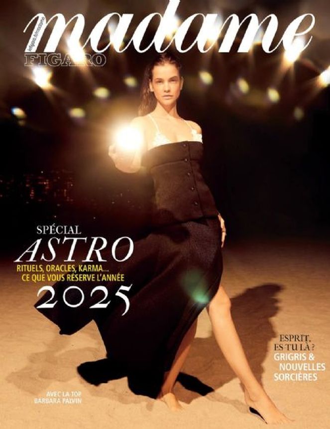 MADAME FIGARO FRANCE magazine side cover 27 December 2024