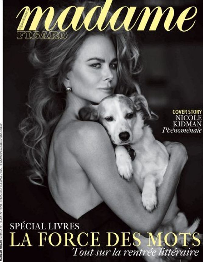 MADAME FIGARO FRANCE magazine side cover 3 January 2025