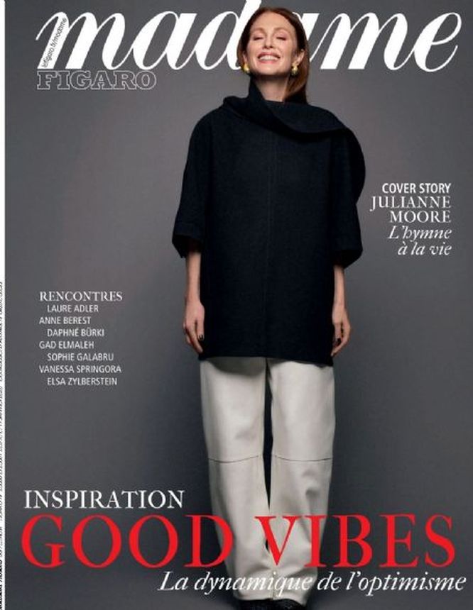MADAME FIGARO FRANCE magazine side cover 10 January 2025