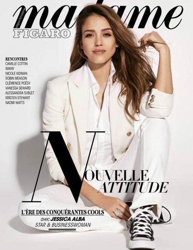 MADAME FIGARO FRANCE magazine side cover 17 March 2017