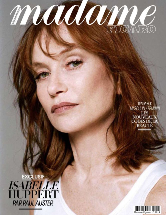 MADAME FIGARO FRANCE magazine side cover 31 May 2019