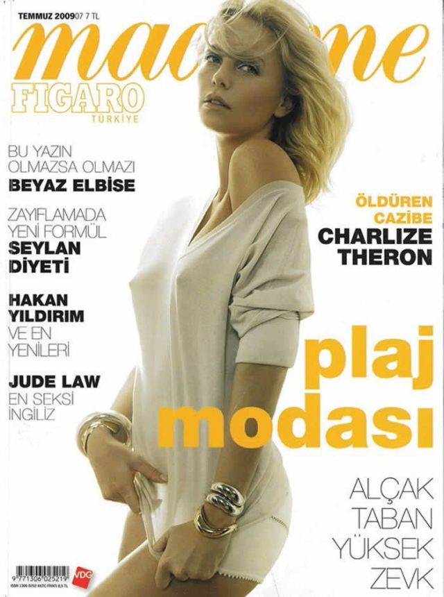 MADAME FIGARO TURKEY magazine cover  July 2009