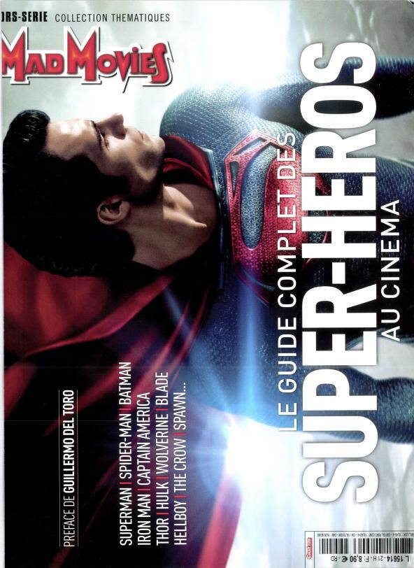 MAD MOVIES magazine side cover Issue 21  Special July 2013