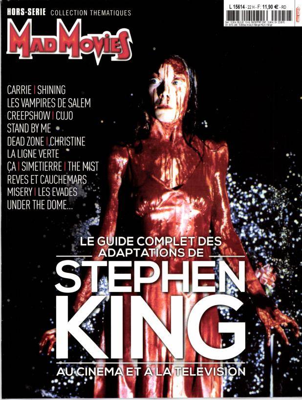 MAD MOVIES magazine side cover Issue 22  Special December 2013