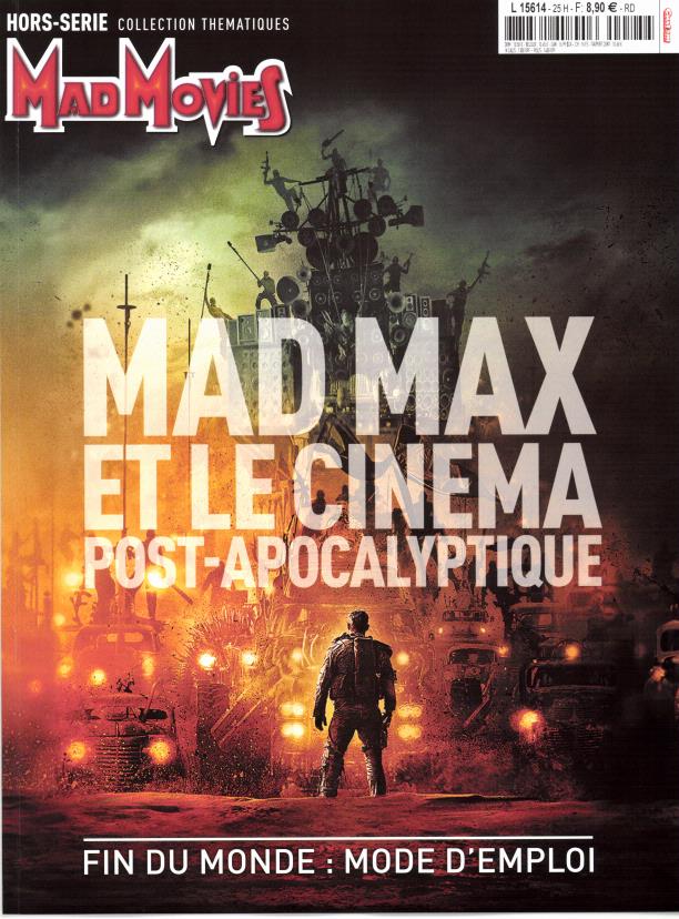 MAD MOVIES magazine side cover Issue 25  Special June 2015