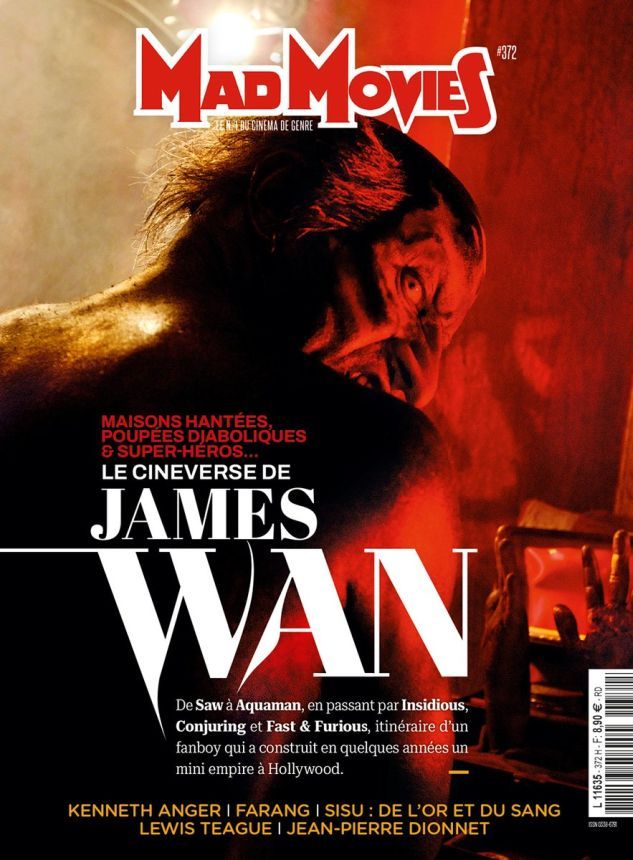 MAD MOVIES magazine side cover Issue 372  June/July 2023