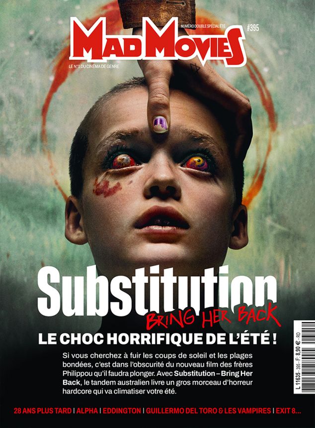MAD MOVIES magazine side cover Issue 395  July/August 2025