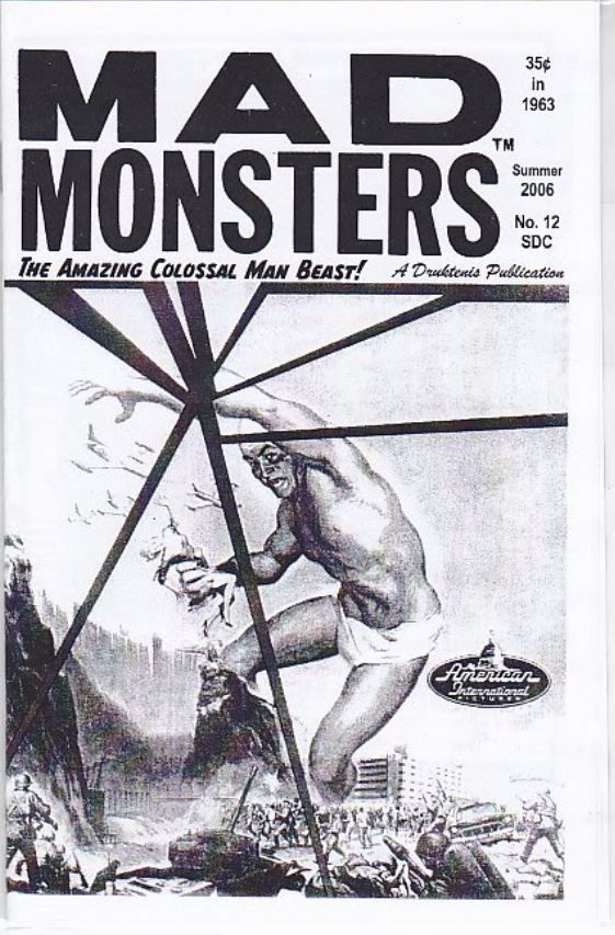 MAD MONSTERS magazine cover Issue 12 Summer 2006