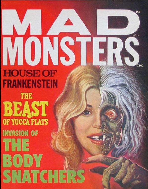 MAD MONSTERS magazine cover Issue 4  