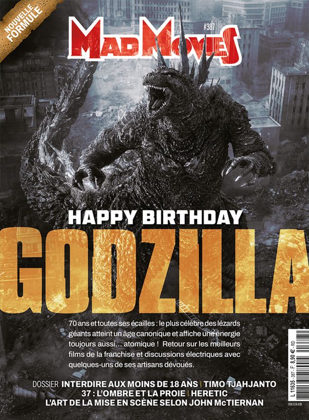 MAD MOVIES magazine side cover Issue 387  November 2024