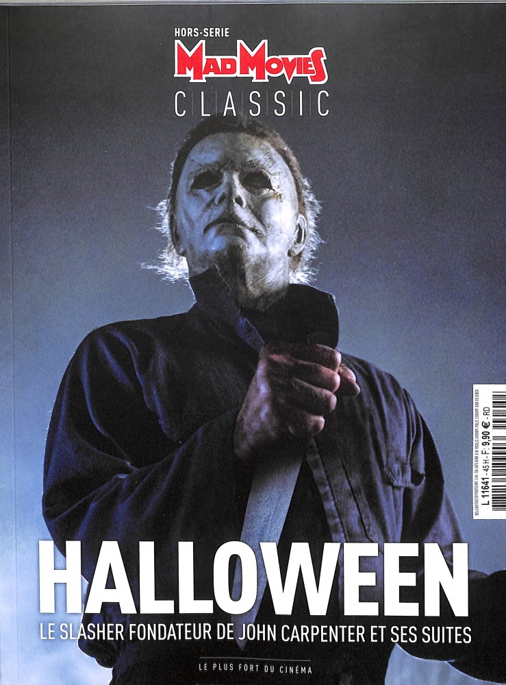 MAD MOVIES magazine side cover Issue 45  Special  November/December 2018