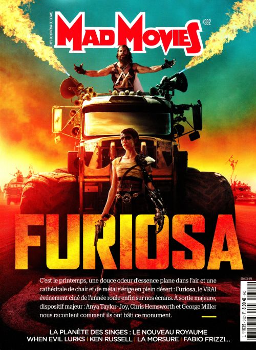 MAD MOVIES magazine side cover Issue 382  May 2024