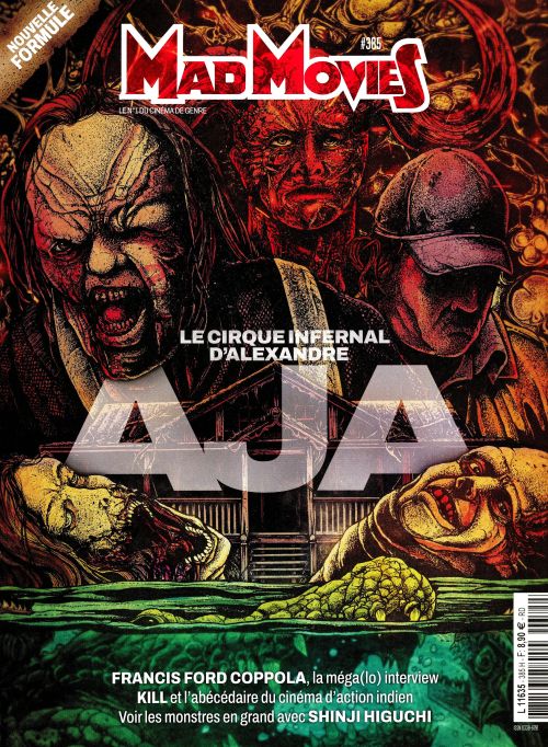 MAD MOVIES magazine side cover Issue 385  September 2024