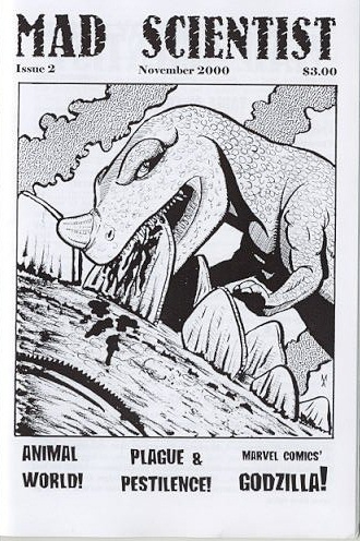 MAD SCIENTIST magazine cover Issue 2 November 2000