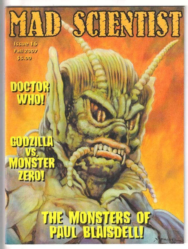 MAD SCIENTIST magazine cover Issue 16 Fall 2007