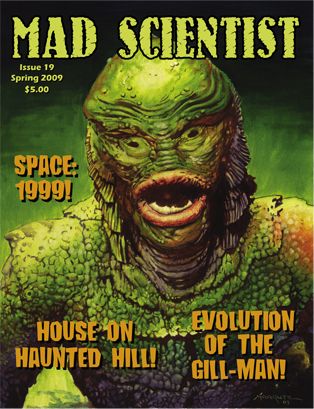 MAD SCIENTIST magazine cover Issue 19 Spring 2009