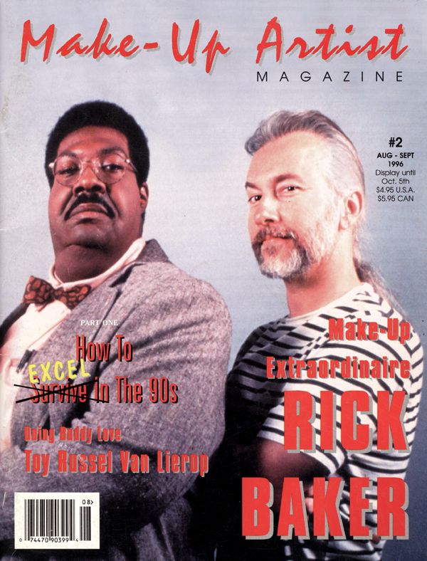 MAKE-UP ARTIST magazine cover Issue 2 August/September 1996