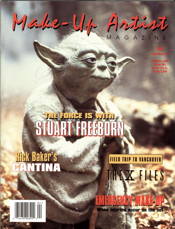 MAKE-UP ARTIST magazine cover Issue 6 April/May 1997
