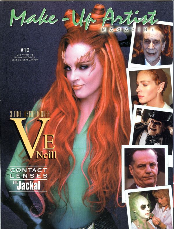 MAKE-UP ARTIST magazine cover Issue 10 December 1997