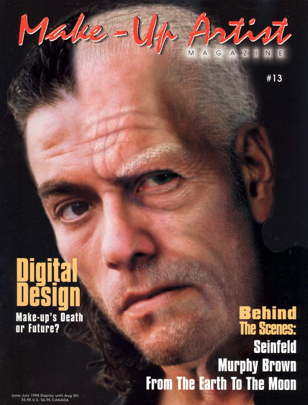 MAKE-UP ARTIST magazine cover Issue 13 June/July 1998