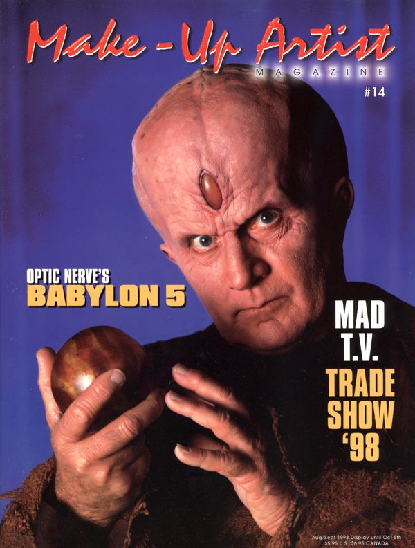 MAKE-UP ARTIST magazine cover Issue 14 August/September 1998