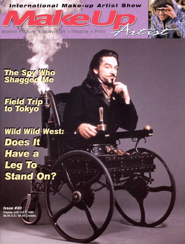 MAKE-UP ARTIST magazine cover Issue 20 August/September 1999
