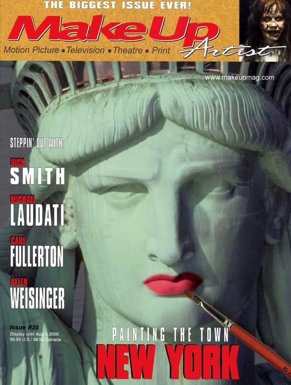MAKE-UP ARTIST magazine cover Issue 25 June/July 2000