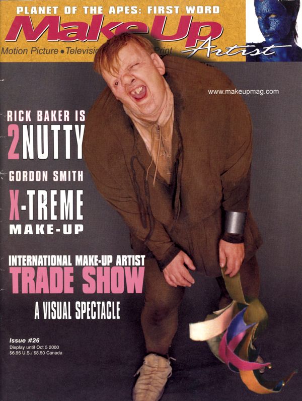 MAKE-UP ARTIST magazine cover Issue 26 August/September 2000