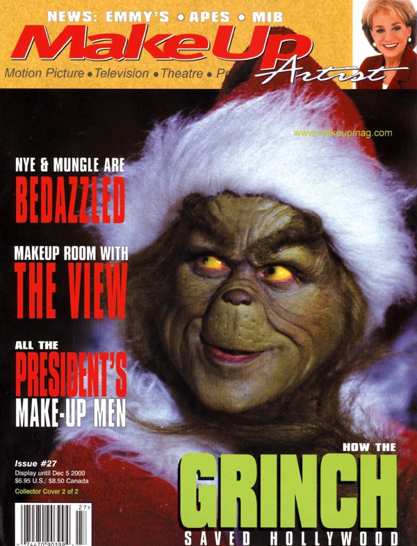 MAKE-UP ARTIST magazine cover Issue 27 October/November 2000