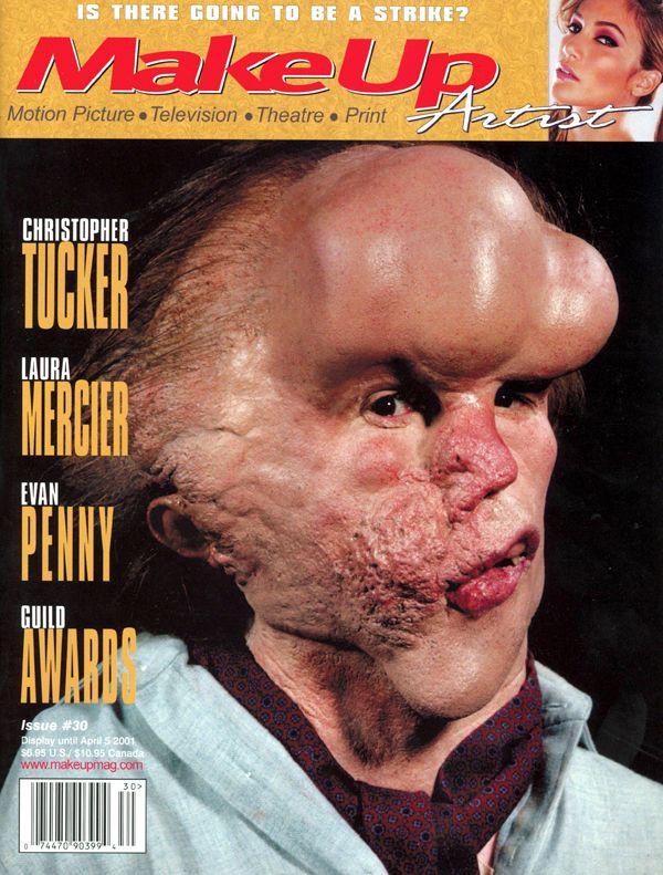 MAKE-UP ARTIST magazine cover Issue 30 April/May 2001