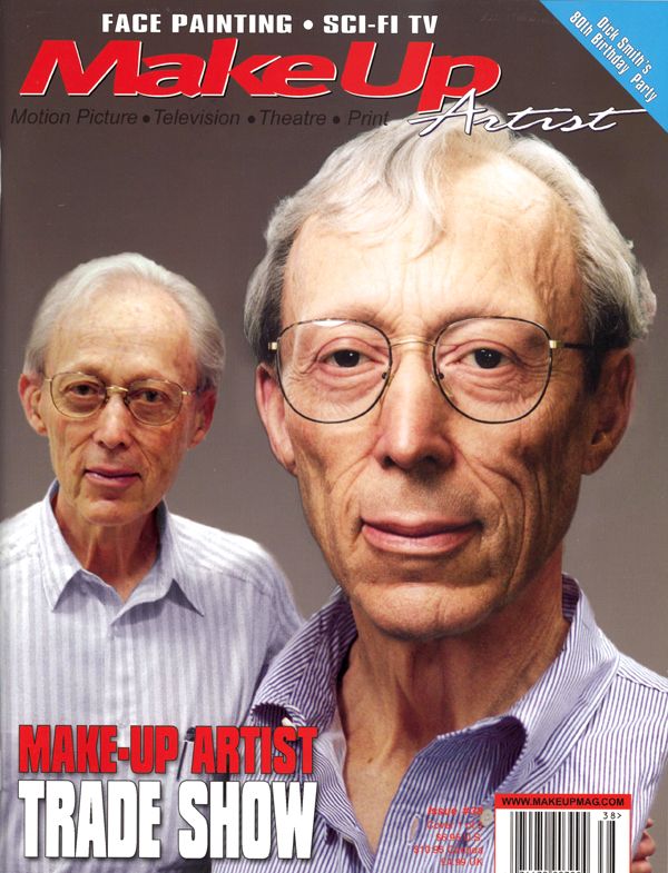 MAKE-UP ARTIST magazine cover Issue 38 August/September 2002