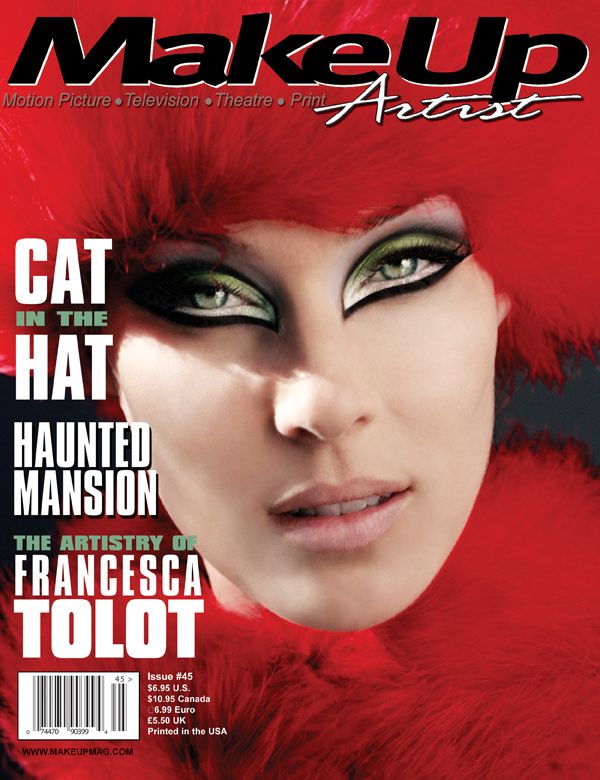 MAKE-UP ARTIST magazine cover Issue 45 October/November 2003