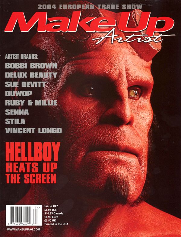 MAKE-UP ARTIST magazine cover Issue 47 February/March 2004