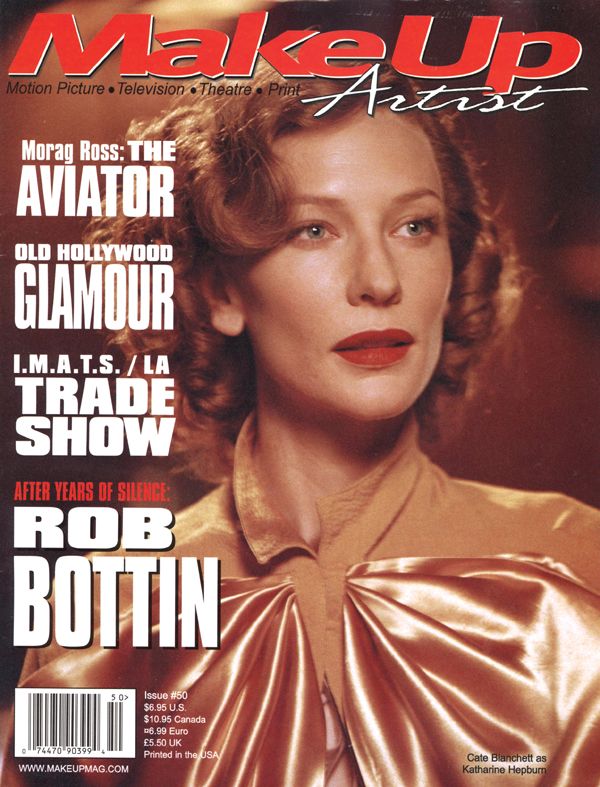 MAKE-UP ARTIST magazine cover Issue 50 August/September 2004