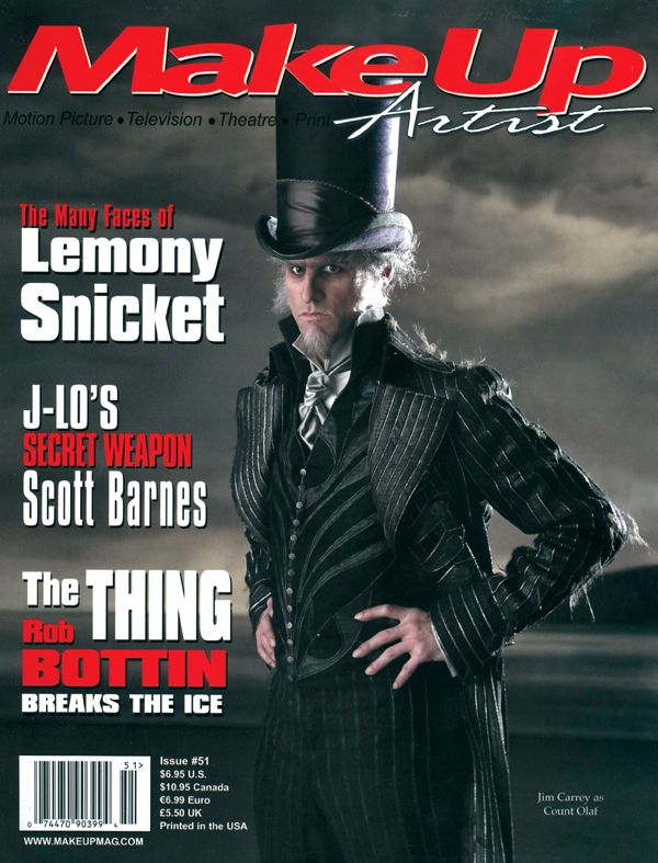 MAKE-UP ARTIST magazine cover Issue 51 October/November 2004