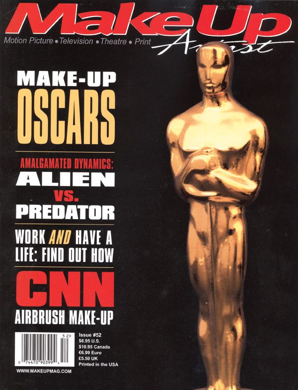 MAKE-UP ARTIST magazine cover Issue 52 Dec/January 2005