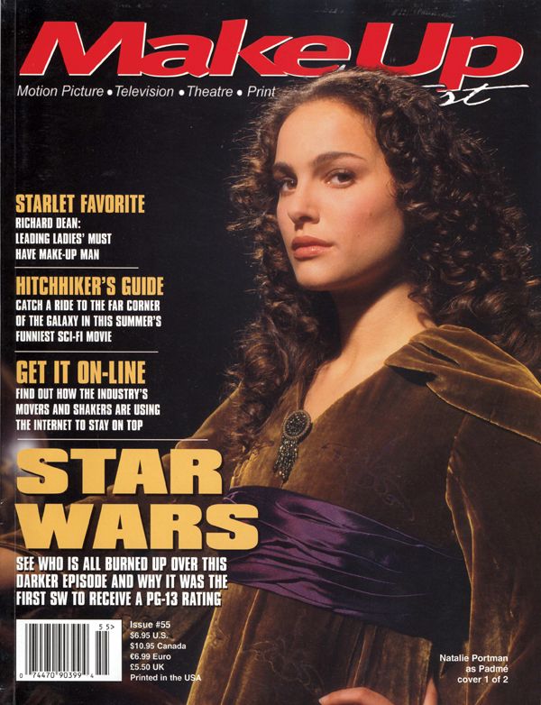 MAKE-UP ARTIST magazine cover Issue 55 June/July 2005
