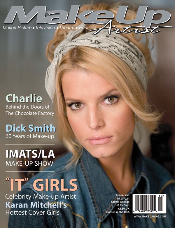 MAKE-UP ARTIST magazine cover Issue 56 August/September 2005