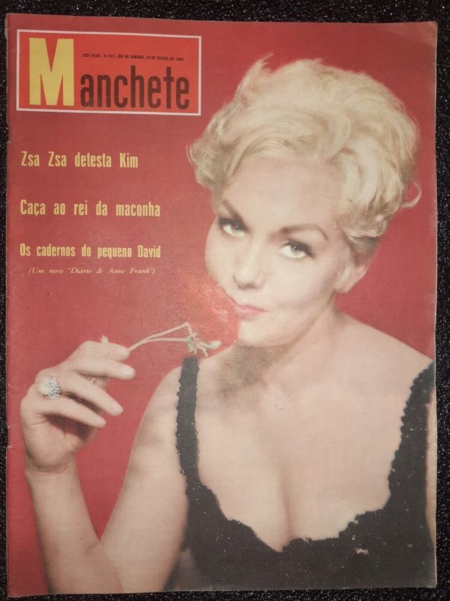 MANCHETE magazine side cover Issue 411 19 March 1960