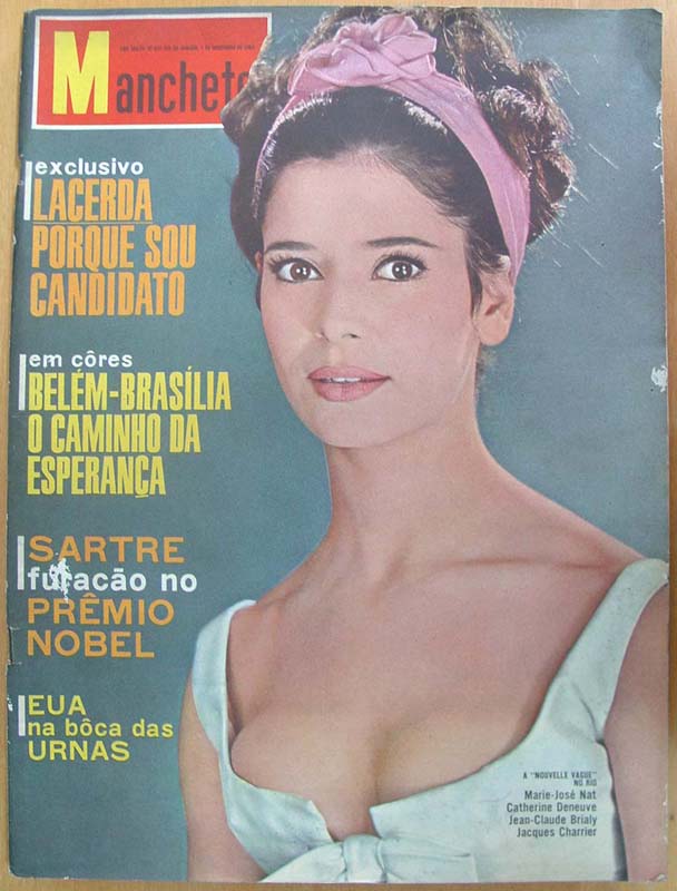 MANCHETE magazine side cover Issue 655 May/June 1964