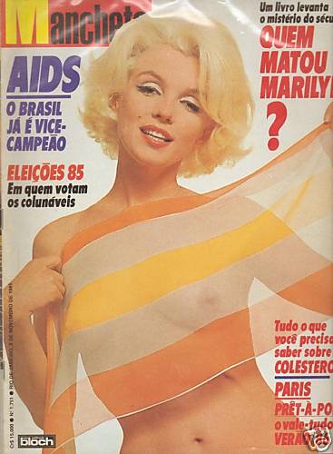 MANCHETE magazine cover November 1985