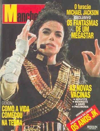 MANCHETE magazine side cover 16 October 1993
