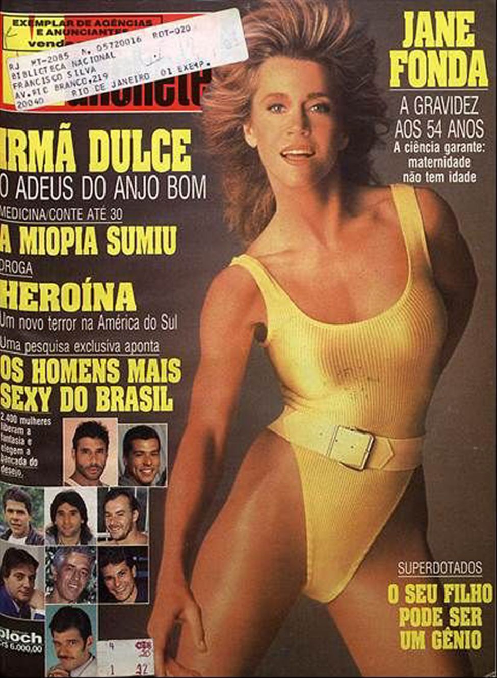 MANCHETE magazine cover 21 March 1991