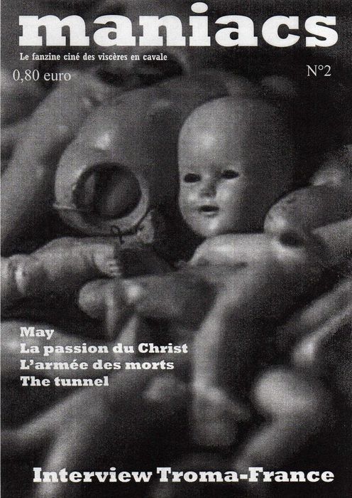 MANIACS magazine cover Issue 2  
