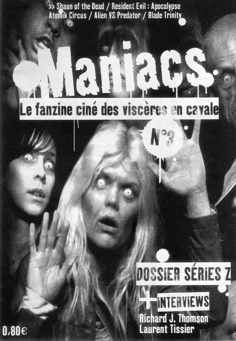 MANIACS magazine cover Issue 3  