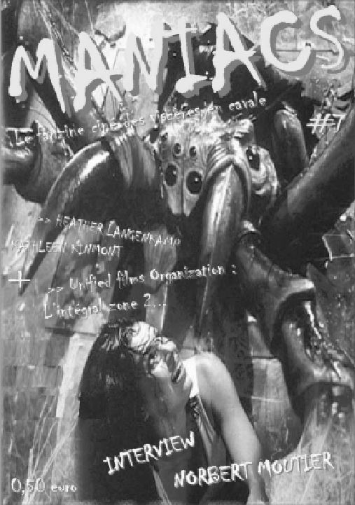 MANIACS magazine cover Issue 7  