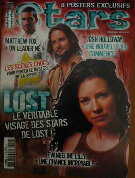 SERIES MANIA STARS magazine cover Issue 40 July/August 2006